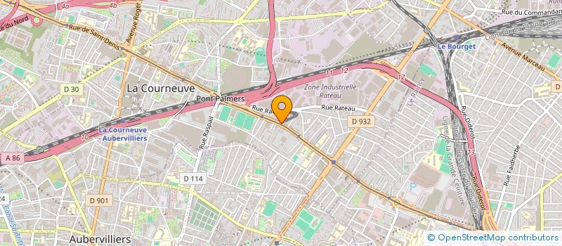 localisation de l'entreprise MONSIEUR MAMOUDOU SAVANE à LA COURNEUVE