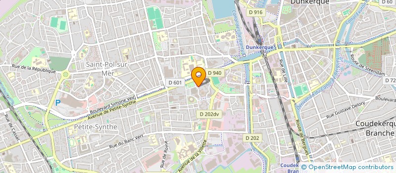 localisation de l'entreprise MONSIEUR MAMOUDOU SIDIBE à DUNKERQUE