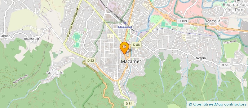 localisation de l'entreprise MONSIEUR MAMOUN ABDELHADI à MAZAMET