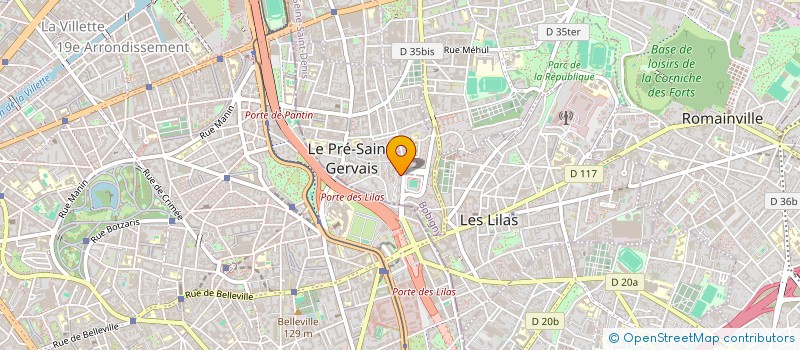localisation de l'entreprise MONSIEUR MAMOUN ATBA BENATBA à LE PRE-SAINT-GERVAIS