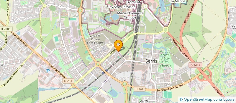 localisation de l'entreprise MONSIEUR MAMOUNE HAMIDOU  LA QUEUE-EN-BRIE