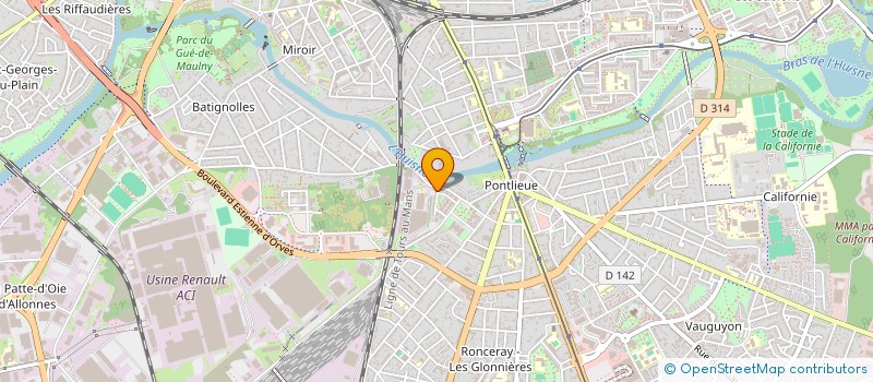 localisation de l'entreprise MONSIEUR MAMOUNE SALEM ALI  LE MANS