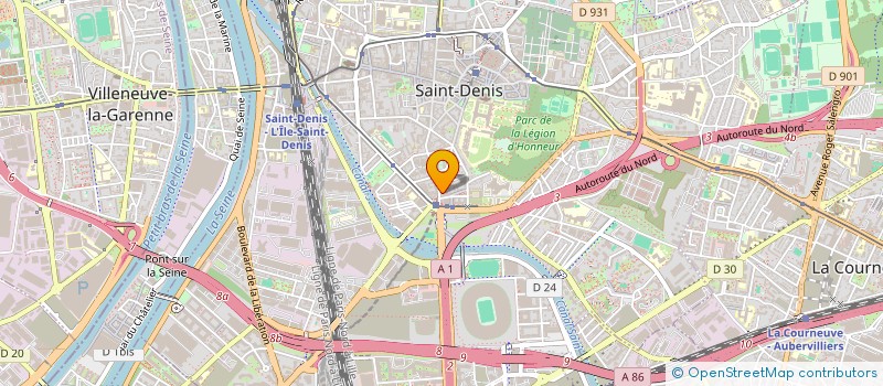 localisation de l'entreprise MONSIEUR MAMOUR DIA  SAINT-DENIS