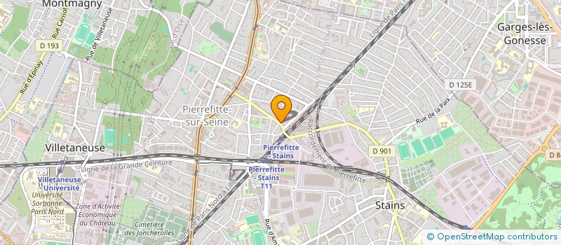 localisation de l'entreprise MONSIEUR MAMOUTOU BAMBA à PIERREFITTE-SUR-SEINE