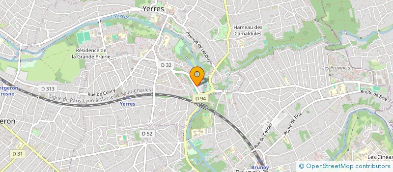 localisation de l'entreprise MONSIEUR MAMUDOU-TALIBE DIALLO à YERRES