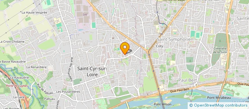 localisation de l'entreprise MONSIEUR MAMUKA MAMULASHVILI  SAINT-CYR-SUR-LOIRE