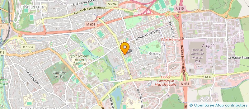 localisation de l'entreprise MONSIEUR MAMUNUR RASHID  METZ