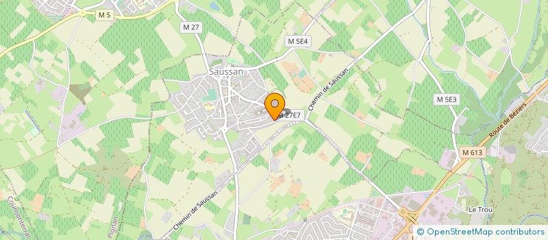 localisation de l'entreprise MONSIEUR MAMY NGUYEN VAN MOC  SAUSSAN