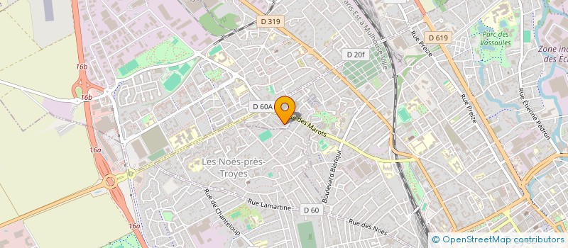 localisation de l'entreprise MONSIEUR MAMY RABARIJAONA à TROYES