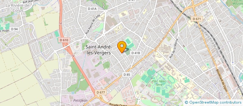 localisation de l'entreprise MONSIEUR MAMY RAKOTONANAHARY  SAINT-ANDRE-LES-VERGERS