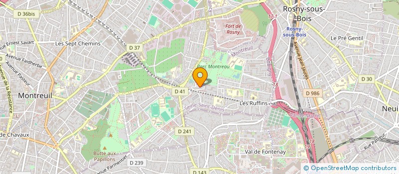 localisation de l'entreprise MONSIEUR MAMY RAMBOA RAVELO RAONY à MONTREUIL