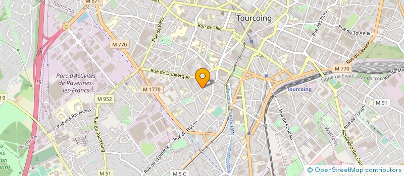 localisation de l'entreprise MONSIEUR MANA PHOREE  TOURCOING