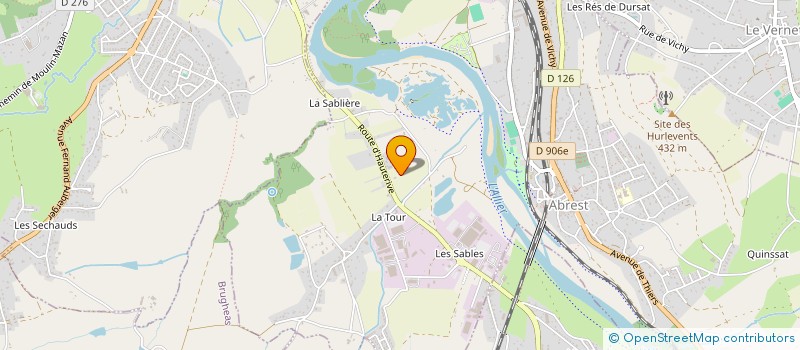 localisation de l'entreprise MONSIEUR MANACE RODIER à ABREST