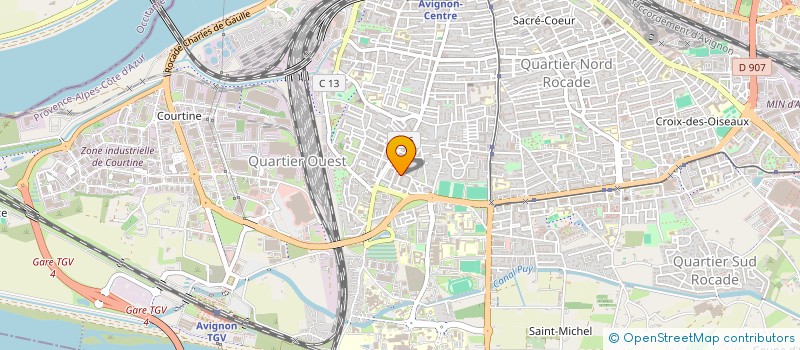 localisation de l'entreprise MONSIEUR MANAE SOUSSAN à AVIGNON