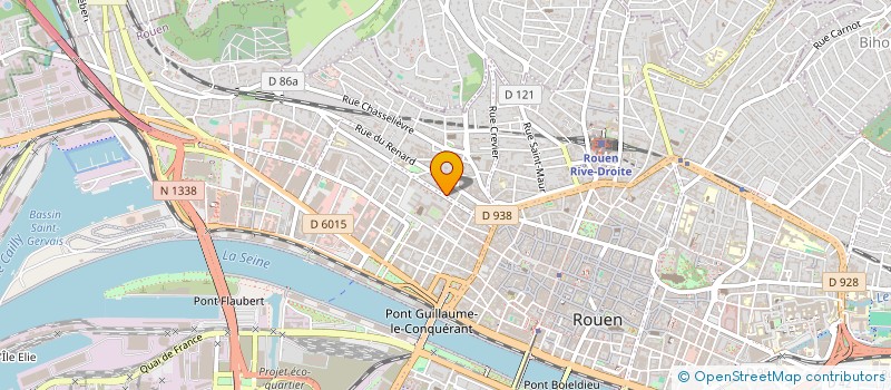 localisation de l'entreprise MONSIEUR MANAFA CUTUBO  ROUEN