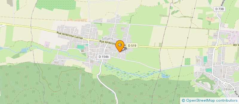 localisation de l'entreprise MONSIEUR MANAI EDDY  SILLANS