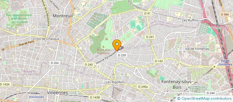localisation de l'entreprise MONSIEUR MANAS PRADHAN à FONTENAY-SOUS-BOIS
