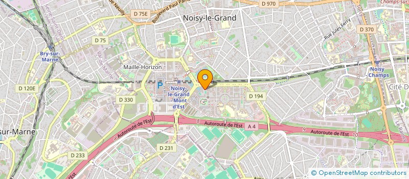 localisation de l'entreprise MONSIEUR MANASSE TREZIL  NOISY-LE-GRAND