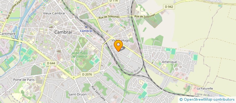 localisation de l'entreprise MONSIEUR MANASSEE HOLDERBAUM  CAMBRAI