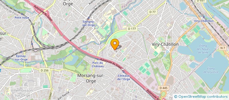 localisation de l'entreprise MONSIEUR MANASSOIFA ABDALLAH à VIRY-CHATILLON