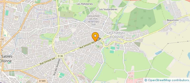 localisation de l'entreprise MONSIEUR MANDEEP SINGH  LES SABLES-D'OLONNE