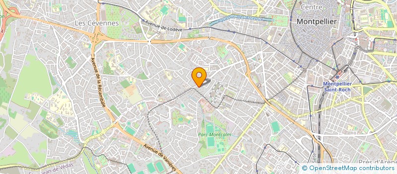 localisation de l'entreprise MONSIEUR MANDELA N'GAIDE à MONTPELLIER