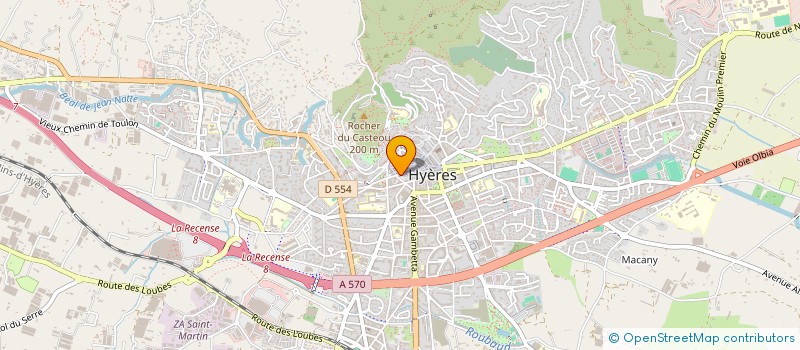 localisation de l'entreprise MONSIEUR MANDER AMAMI  HYERES