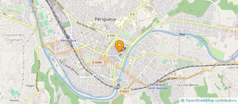 localisation de l'entreprise MONSIEUR MANDFRED DUJARDIN à PERIGUEUX