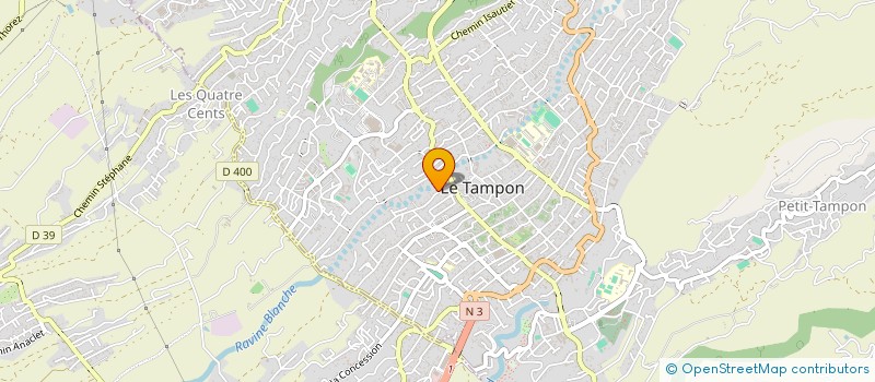 localisation de l'entreprise MONSIEUR MANDIMBINIRINA RALAIVAO à LE TAMPON