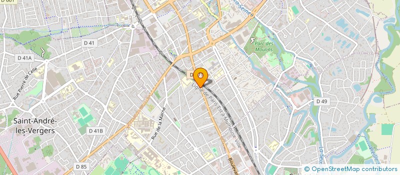 localisation de l'entreprise MONSIEUR MANDJOU SANGARE  TROYES