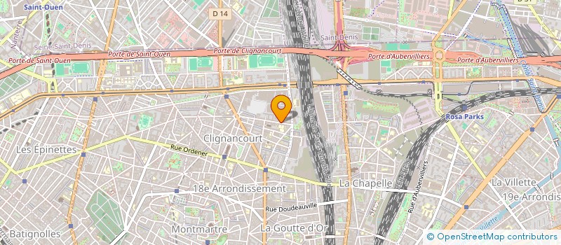 localisation de l'entreprise MONSIEUR MANDRY MBUNDU  PARIS