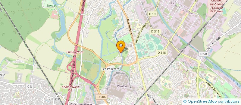 localisation de l'entreprise MONSIEUR MANDSON HOGNON  FONDETTES