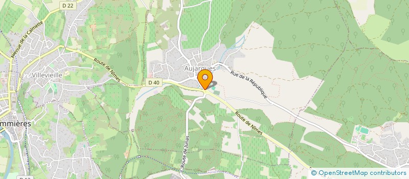 localisation de l'entreprise MONSIEUR MANEO STEPNIEWSKI  AUJARGUES