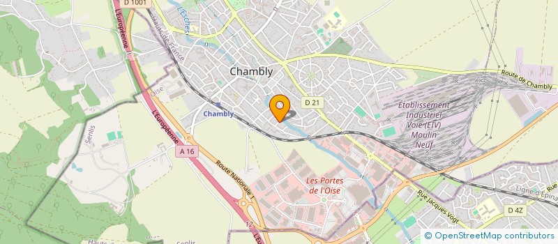 localisation de l'entreprise MONSIEUR MANFIELD ARACCO  CHAMBLY