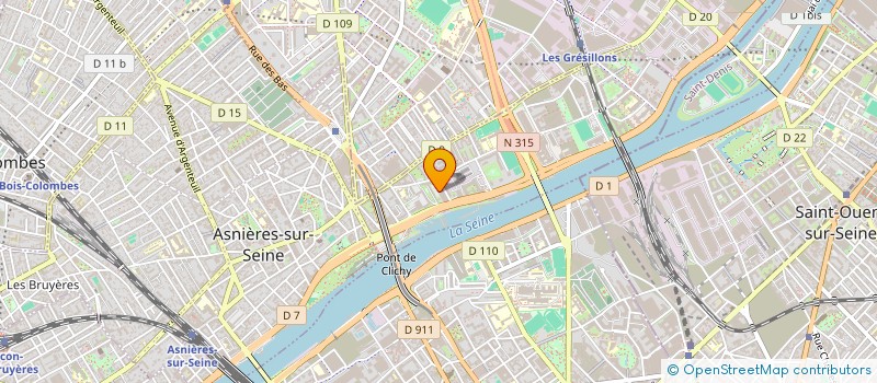 localisation de l'entreprise MONSIEUR MANFRED HOUICHE à ASNIERES-SUR-SEINE