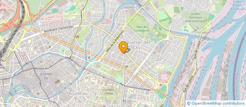 localisation de l'entreprise MONSIEUR MANFRED MAIER  STRASBOURG