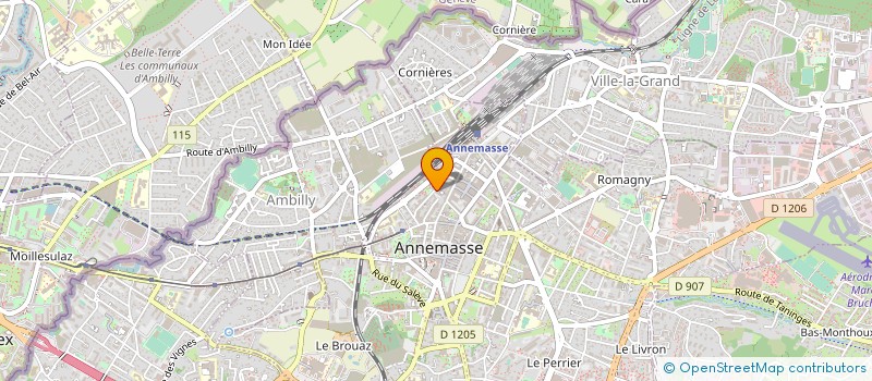 localisation de l'entreprise MONSIEUR MANFRED OHNHOLD à ANNEMASSE