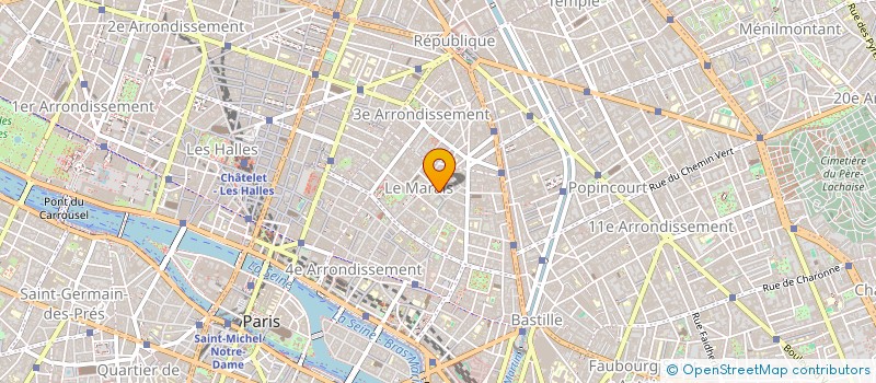 localisation de l'entreprise MONSIEUR MANFRED ROTT  PARIS