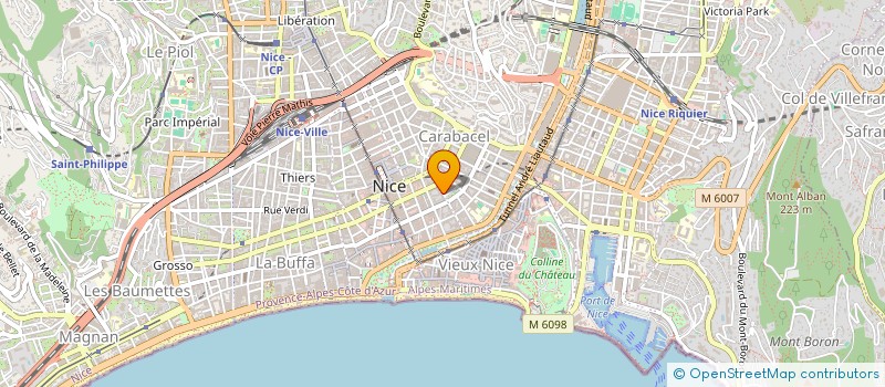 localisation de l'entreprise MONSIEUR MANFRED STILZ à NICE