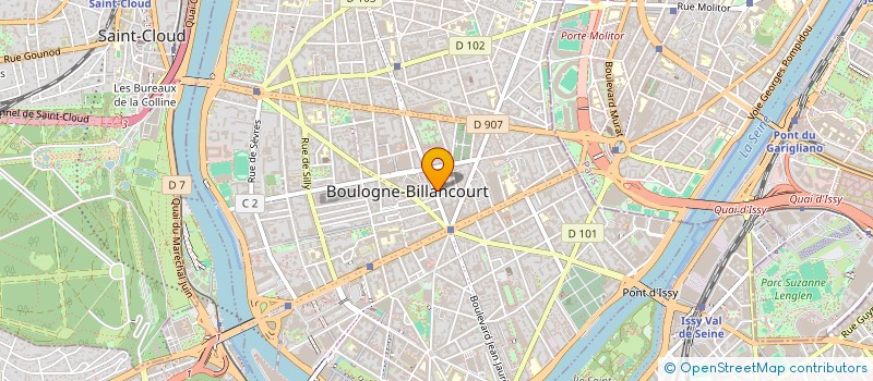 localisation de l'entreprise MONSIEUR MANGAL SAMIULLAH à BOULOGNE-BILLANCOURT
