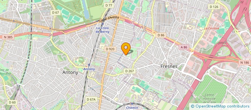 localisation de l'entreprise MONSIEUR MANH DUNG NGUYEN  FRESNES