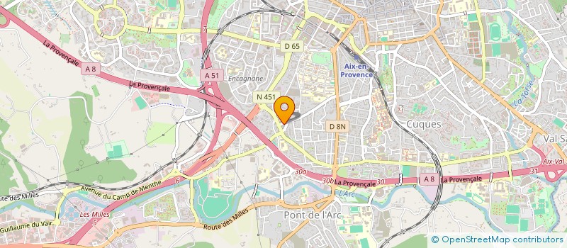 localisation de l'entreprise MONSIEUR MANH-KHANG ALBERT DINH à AIX-EN-PROVENCE