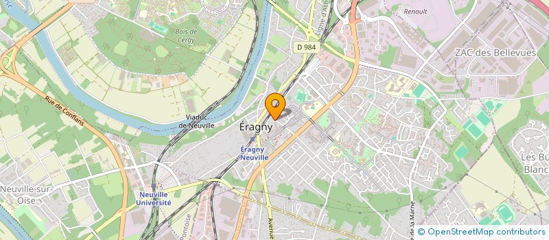 localisation de l'entreprise MONSIEUR MANH NGUYEN  ERAGNY