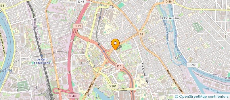 localisation de l'entreprise MONSIEUR MANH-TUAN PHUNG  CRETEIL