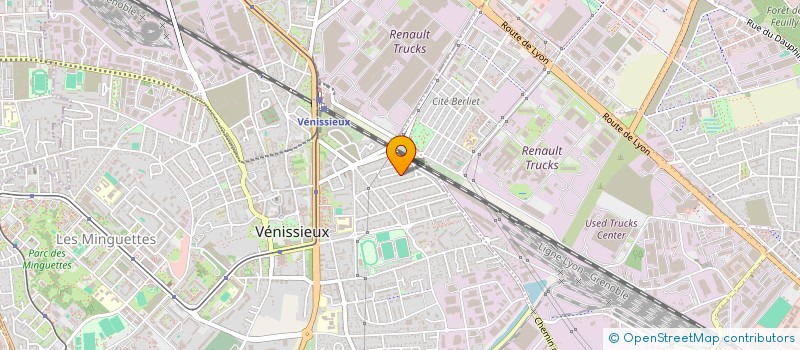 localisation de l'entreprise MONSIEUR MANI-ADEL RABAHI  VENISSIEUX