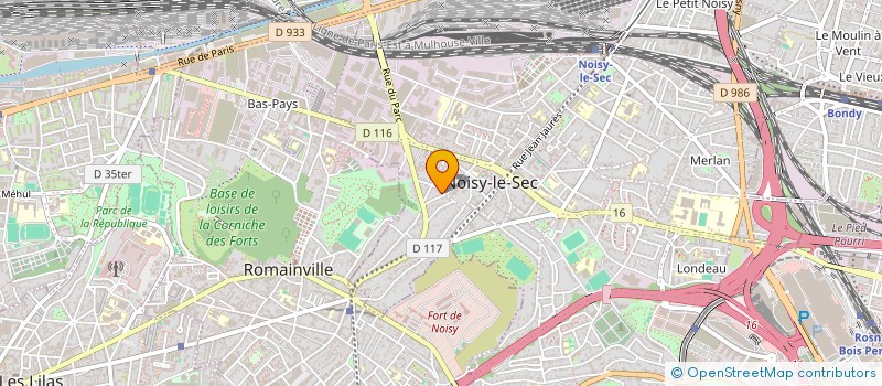 localisation de l'entreprise MONSIEUR MANI OUAZENE-RIGAUT à NOISY-LE-SEC