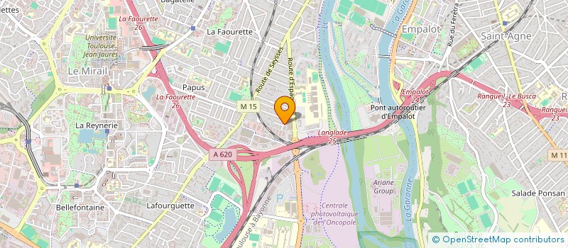 localisation de l'entreprise MONSIEUR MANIL BACHA à TOULOUSE