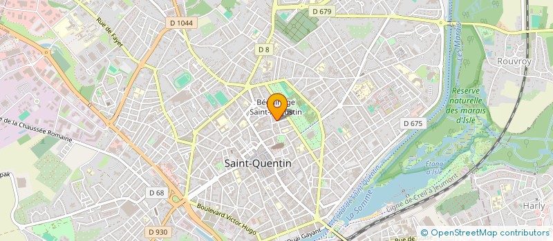 localisation de l'entreprise MONSIEUR MANIL BENTALEB à SAINT-QUENTIN
