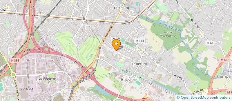 localisation de l'entreprise MONSIEUR MANIL DIAF à VILLENEUVE-D'ASCQ