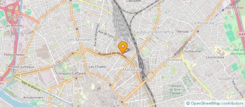 localisation de l'entreprise MONSIEUR MANIR HOSSAIN  TOULOUSE